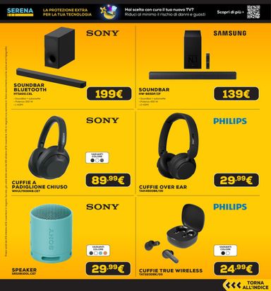 Volantino Euronics - Euronics - Black Friday Anteprima valido dal 29/10 al 11/11 - pagina 25