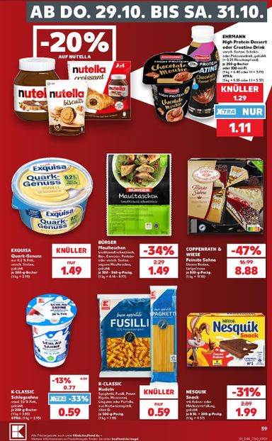 Leták Kaufland Německo - Kaufland Německo od 26.10. do 31.10. - strana 59