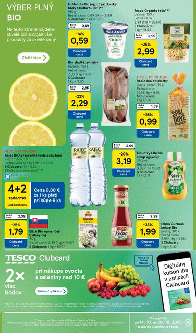 Leták Tesco - Tesco od 14.10. do 20.10. - strana 25