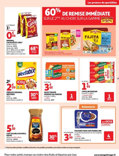 Folder Auchan - Auchan Supermarché van 20/10 tot 24/10 - side 13