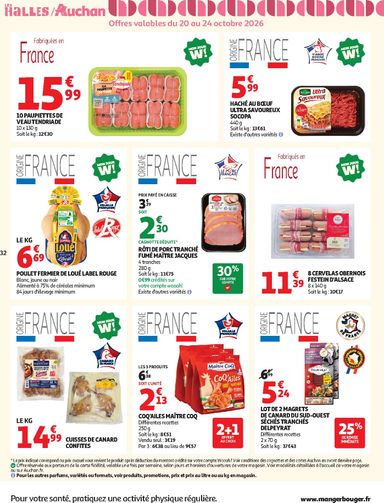Folder Auchan - Auchan van 20/10 tot 25/10 - side 32