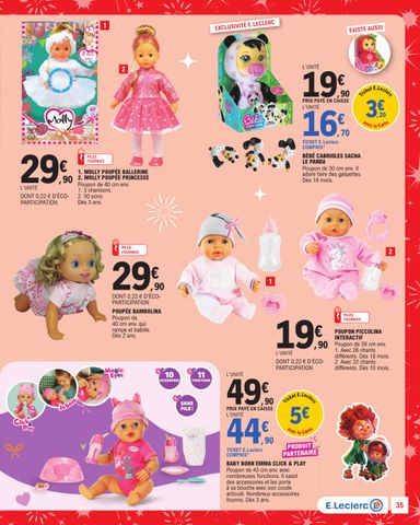 Catalogue E.Leclerc - E.Leclerc - Jouets de Noël valable dès le 20/10 au 05/12 - page 35