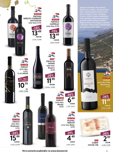 Katalog Konzum - Konzum - Vinoteka vrijedi od 12.10. do 25.10. - stranica 7
