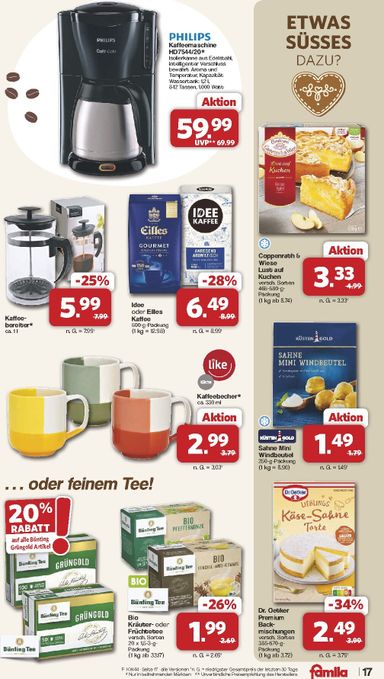 Prospekt Famila Nordwest - Famila Nordwest gültig ab 26.10. bis 30.10. - seite 17