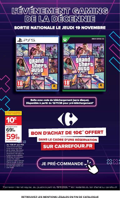 Catalogue Carrefour - Carrefour - Faites entrer la nouveauté à la maison ! valable dès le 20/10 au 02/11 - page 10