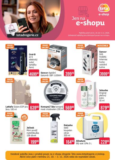 Leták Teta drogerie - Teta drogerie od 21.10. do 03.11. - strana 19