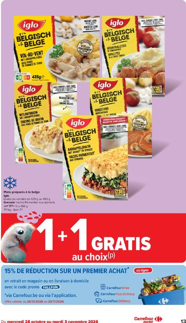 Folder Carrefour Market - Carrefour Market van 28/10 tot 03/11 - side 13