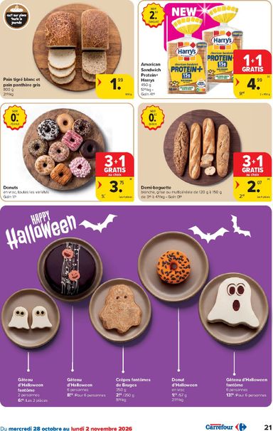 Folder Carrefour - Carrefour Hypermarchés van 28/10 tot 09/11 - side 21