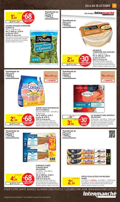 Catalogue Intermarché - Intermarché valable dès le 06/10 au 18/10 - page 19