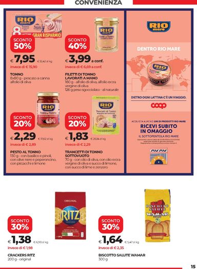 Volantino Coop Firenze - Coop Firenze - Il tuo supermercato valido dal 22/10 al 04/11 - pagina 15