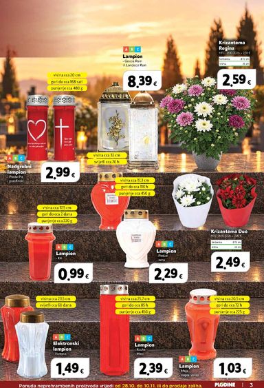 Katalog Plodine - Plodine vrijedi od 28.10. do 03.11. - stranica 3