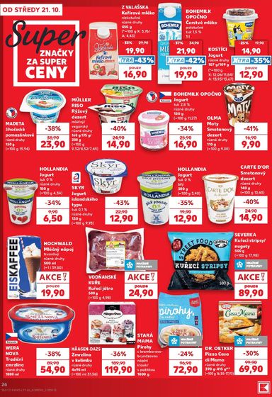 Leták Kaufland - Kaufland - Ostrava od 21.10. do 27.10. - strana 26