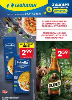 Gazetka Lewiatan od czwartku 22.10.