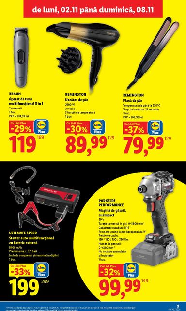 Catalogul Lidl - Lidl - Black deals de la 02.11. până la 08.11. - pagina 9