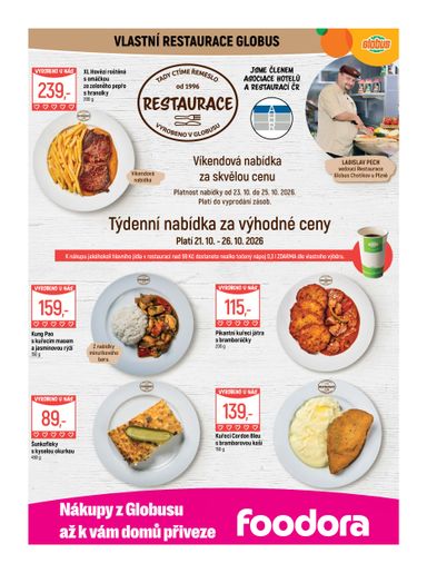 Leták Globus - Globus Plzeň–Chotíkov od 21.10. do 27.10. - strana 8