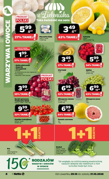 Gazetka Netto - Netto - Food od 29.10. do 31.10. - strona 4