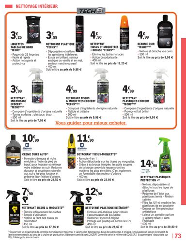 Catalogue E.Leclerc - E.Leclerc - L'auto valable dès le 12/05 au 27/03 - page 73