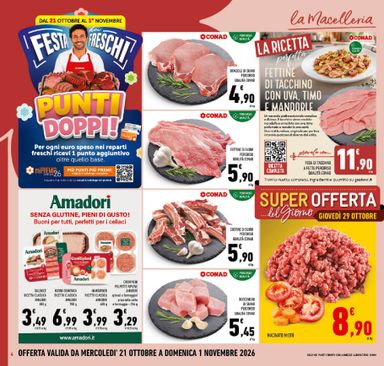 Volantino Conad - Conad valido dal 21/10 al 01/11 - pagina 4