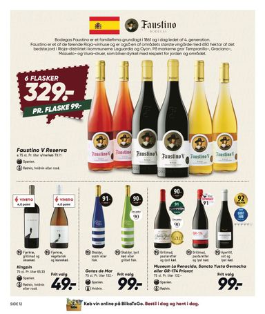 Brochurer Bilka - Bilka - Julens vinfavoritter gyldig fra 30.10. til 26.11. - side 12