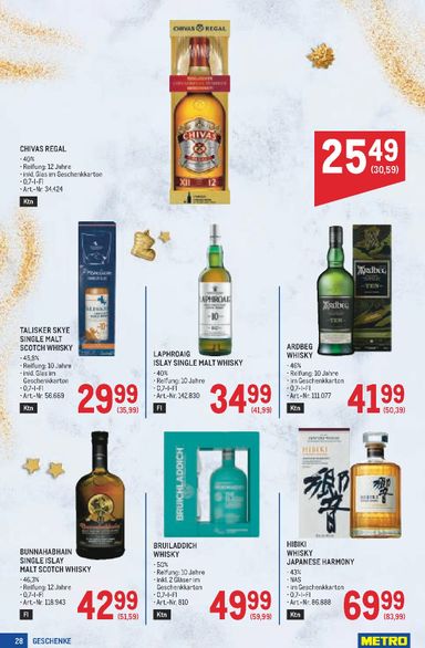 METRO-Flugblatt - Metro - Weihnachtsdeko gültig ab 15.10. bis 24.12. - seite 28