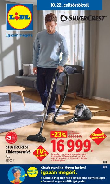 Akciós újság Lidl - Lidl - Nonfood érvényes 10.22.-tól 10.28.-ig - 1 oldal