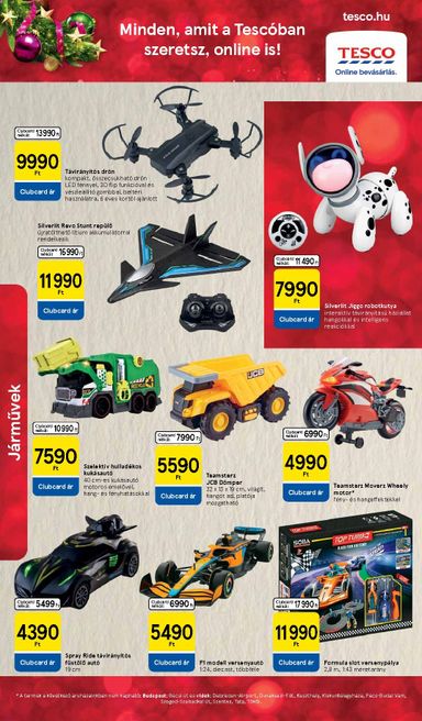 Akciós újság Tesco - Tesco - Karácsonyi játékkatalógus érvényes 10.28.-tól 11.17.-ig - 26 oldal