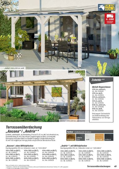 Prospekt toom - Toom - Gartenhäuser & Carports gültig ab 01.03. bis 31.12. - seite 49