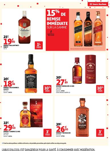 Folder Auchan - Auchan Supermarché van 27/10 tot 31/10 - side 27