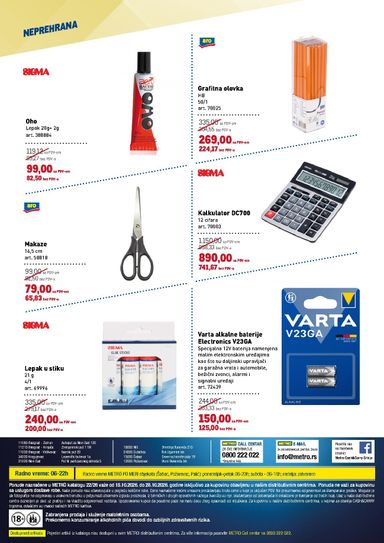 Katalog Metro - Metro - Prehrana i neprehrana od 15.10 do 28.10 - strana 14