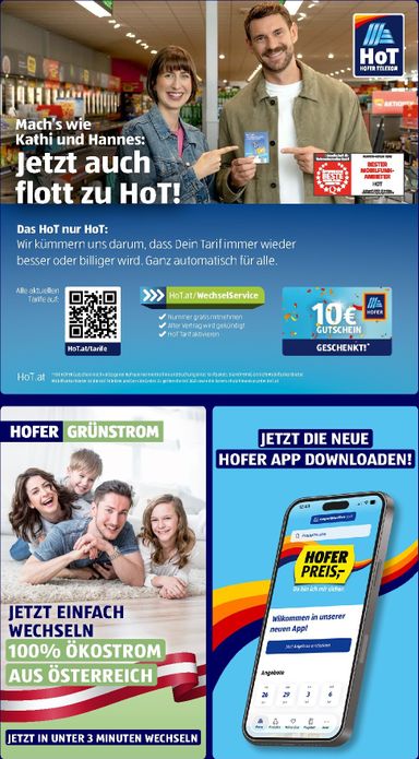 Leták Hofer Rakúsko - Hofer Rakúsko - HOFER REISEN Katalog od 28.10. do 01.12. - strana 8