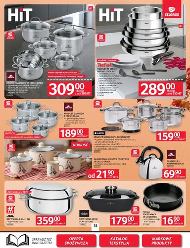 Gazetka Selgros - Selgros cash&carry - Oferta przemysłowa od 22.10. do 04.11. - strona 17