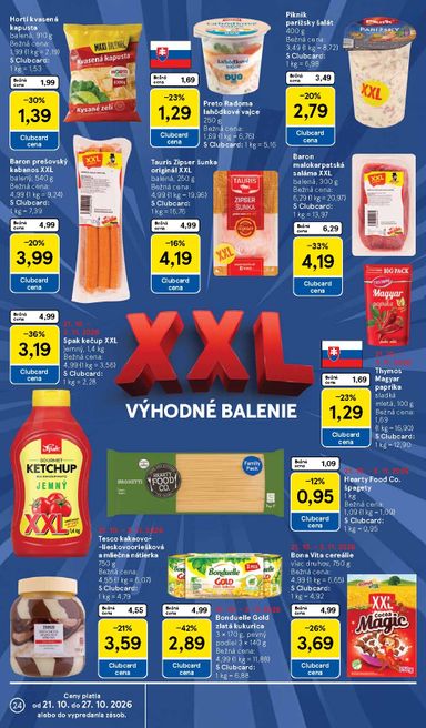 Leták Tesco - Tesco od 21.10. do 27.10. - strana 24