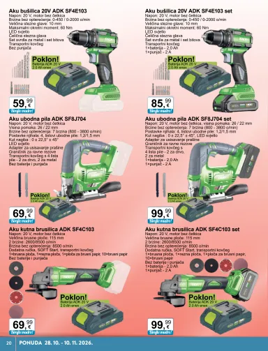 Katalog KTC - KTC - Tehnika I Posuđe Black Friday vrijedi od 28.10. do 10.11. - stranica 20