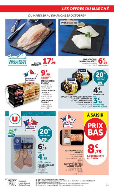 Catalogue Super U - Super U - Halloween à prix bas valable dès le 20/10 au 01/11 - page 21