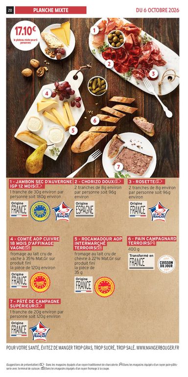 Catalogue Intermarché - Intermarché - Les Menus Traiteur valable dès le 06/10 au 28/03 - page 20
