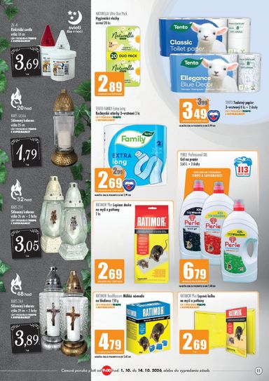 Leták COOP Jednota - COOP Jednota - Galanta od 01.10. do 14.10. - strana 11