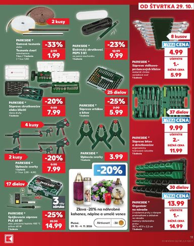 Leták Kaufland - Kaufland - Spotrebné zboží od 29.10. do 04.11. - strana 11