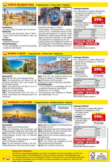 Prospekt Netto - Netto Marken Discount - Reisen gültig ab 15.10. bis 31.10. - seite 16
