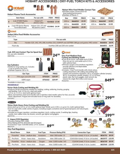 Flyer Princess Auto - Princess Auto - Metal Fabrication valid since 04-21 until 12-31 - page 10