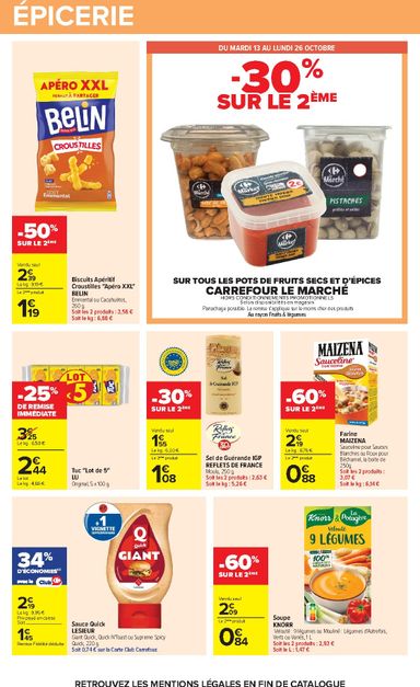 Catalogue Carrefour - Carrefour valable dès le 13/10 au 26/10 - page 48