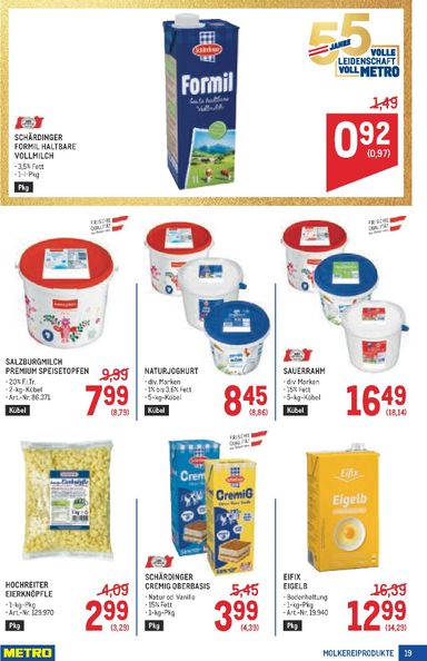 METRO-Flugblatt - Metro - Profi gültig ab 29.10. bis 11.11. - seite 19