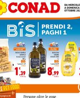 Conad - Frosinone, Latina, Rieti valido da mercoledì 07/10/2026