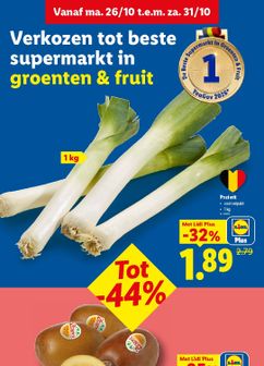Lidl folder van maandag 26/10