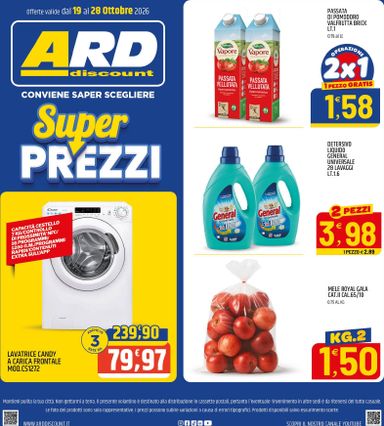 Volantino Ard Discount - Ard Discount valido dal 19/10 al 28/10 - pagina 20