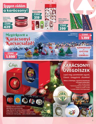 Akciós újság INTERSPAR - INTERSPAR - Ajándék katalógus érvényes 10.14.-tól 11.11.-ig - 3 oldal