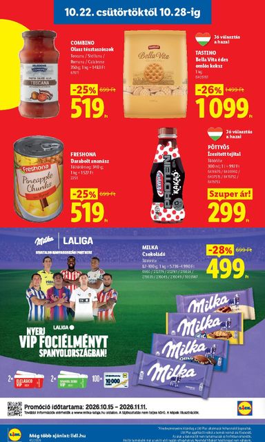 Akciós újság Lidl - Lidl érvényes 10.22.-tól 10.28.-ig - 14 oldal