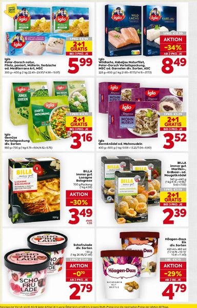 BILLA-Flugblatt - Billa gültig ab 29.10. bis 04.11. - seite 14