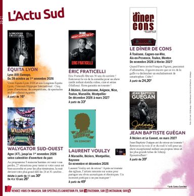 Catalogue Carrefour - Carrefour - LE Book Des Sorties Automne valable dès le 02/10 au 07/02 - page 20