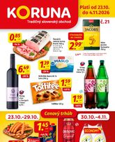 Koruna leták