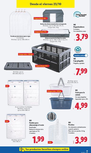 Folleto Lidl - Lidl - Bazar Canarias del 19/10 al 25/10 - página 21